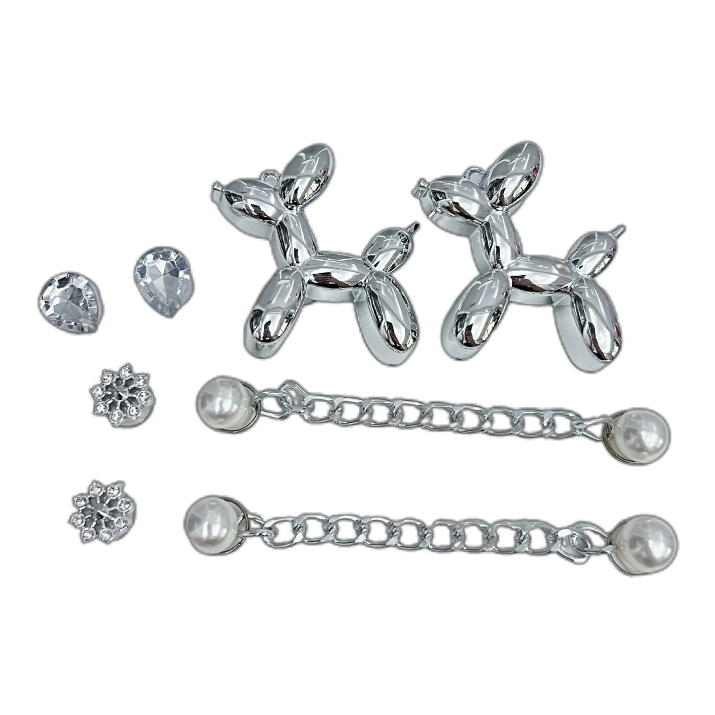 Crocs//Balloon Dog//Shoe Ornament Chain//Shoe Buckle//Buckle Shoe Flower