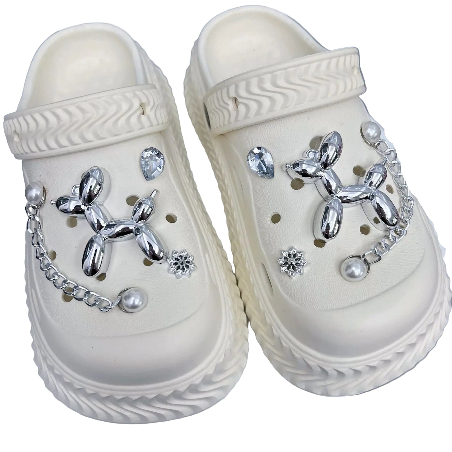 Crocs//Balloon Dog//Shoe Ornament Chain//Shoe Buckle//Buckle Shoe Flower