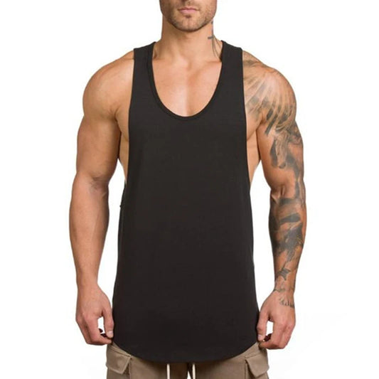 Gym Clothing Men Bodybuilding Vest Fitness//Stringer Tank Top//Sportswear Undershirt