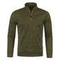 Autumn Men's Half Zipper Sweatshirts//Long Sleeve Pullover//Turtleneck Streetwear