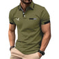 Men's Golf Shirt//Casual Lapel Short Sleeve