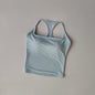 Sports and Fitness Vest with Chest Pad//Beauty Back Nude Feeling Suit//Pilates Training//Top Yoga Clothing