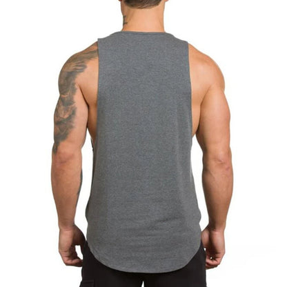 Gym Clothing Men Bodybuilding Vest Fitness//Stringer Tank Top//Sportswear Undershirt
