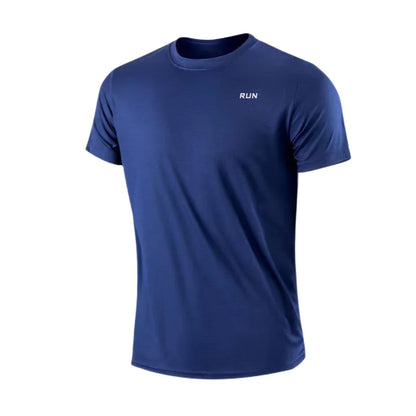 Men's Quick Dry Gym Running Round Neck T-Shirt//Training Exercise//Gym Sport Shirt//Lightweight