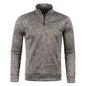 Autumn Men's Half Zipper Sweatshirts//Long Sleeve Pullover//Turtleneck Streetwear