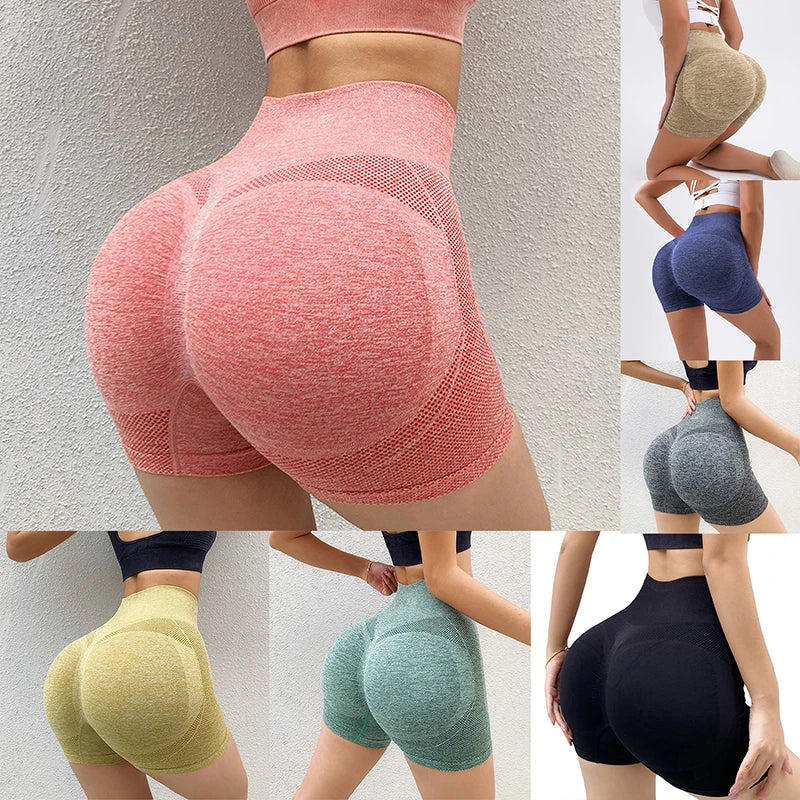Women New Cycling Jogging Fitness High Waist//Push Up//Gym Shorts Leggings//Women Yoga Clothing