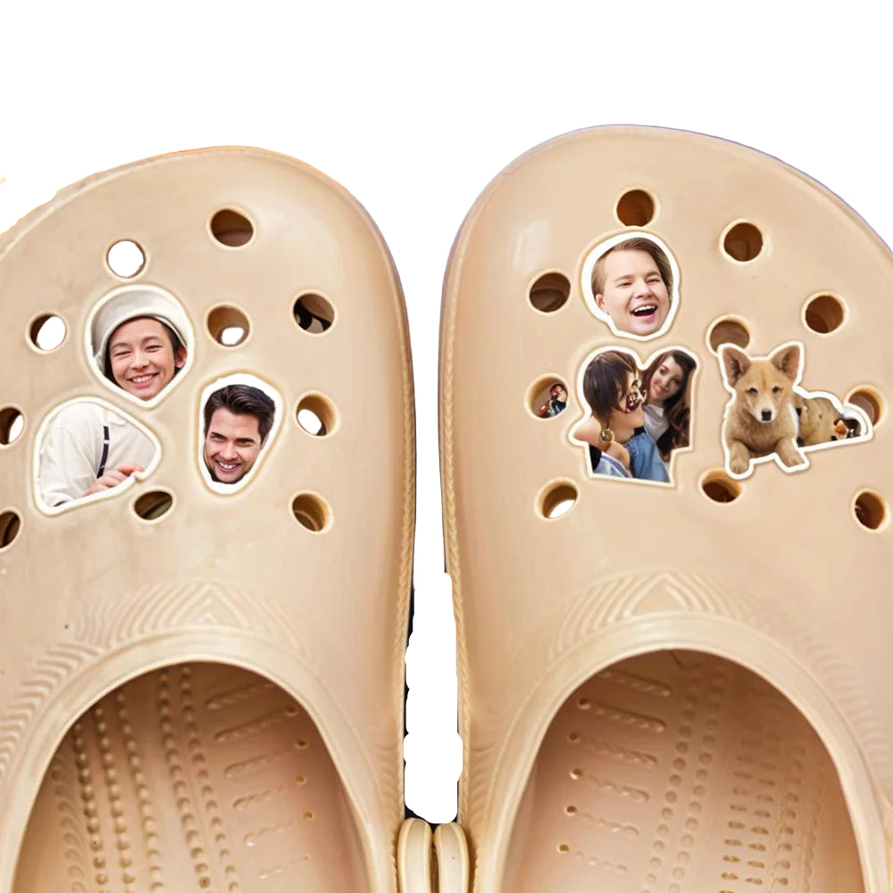 Custom Crocs//personalized custom picture design//suitable for daily use and as a lovely gift