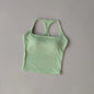 Sports and Fitness Vest with Chest Pad//Beauty Back Nude Feeling Suit//Pilates Training//Top Yoga Clothing