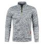 Autumn Men's Half Zipper Sweatshirts//Long Sleeve Pullover//Turtleneck Streetwear