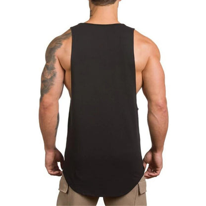 Gym Clothing Men Bodybuilding Vest Fitness//Stringer Tank Top//Sportswear Undershirt