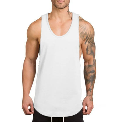 Gym Clothing Men Bodybuilding Vest Fitness//Stringer Tank Top//Sportswear Undershirt